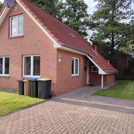 Idyllisches Ferienhaus Naehe Meyer Werft Papenburg Exteriér fotografie
