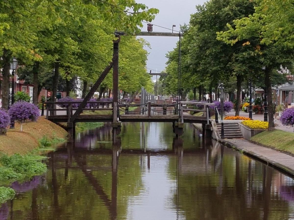 Idyllisches Ferienhaus Naehe Meyer Werft Papenburg Exteriér fotografie