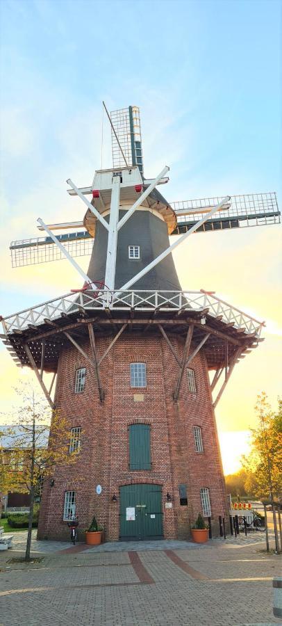Idyllisches Ferienhaus Naehe Meyer Werft Papenburg Exteriér fotografie